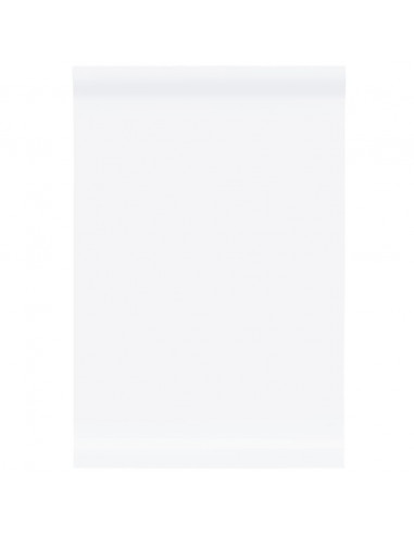 Adesivi per Mobili Autoadesivi Bianco Opaco 90x500 cm in PVC
