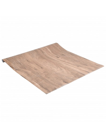 Adesivi per Mobili Autoadesivi Aspetto Legno 90x500 cm in PVC