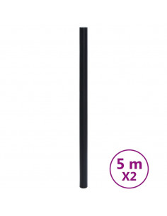 Adesivi per Mobili Autoadesivi Nero Opaco 90x500 cm in PVC 2