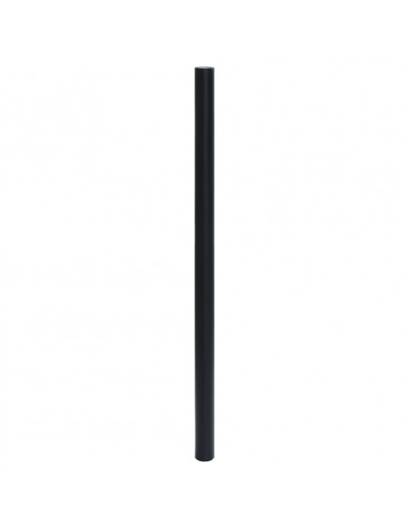 Adesivi per Mobili Autoadesivi Nero Opaco 90x500 cm in PVC