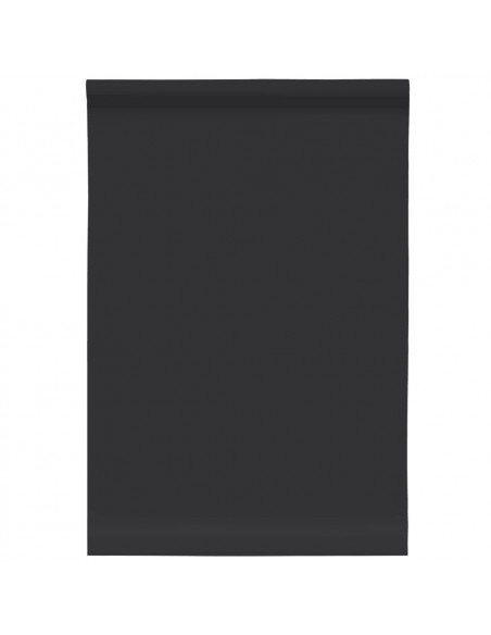 Adesivi per Mobili Autoadesivi Nero Opaco 90x500 cm in PVC