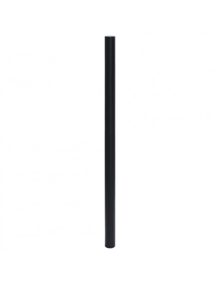 Adesivi per Mobili Autoadesivi Nero Opaco 90x500 cm in PVC