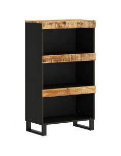 Credenza 60x33x107 cm in Legno Massello di Mango