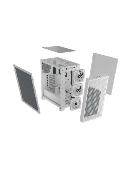 Corsair 3000D RGB AirFlow Mid Tower Vetro Temperato No-Power minITX/mATX/ATX Bianco