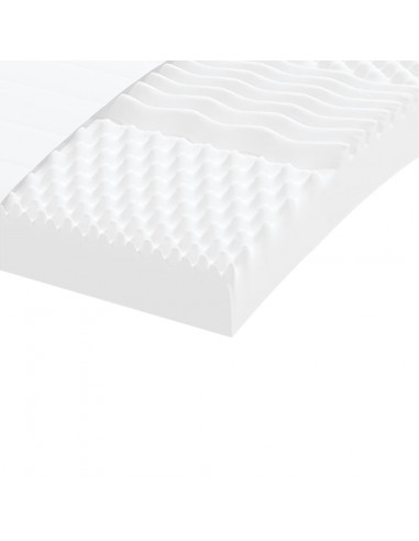 Divano Letto Estraibile con Materassi Blu 100x200 cm Velluto