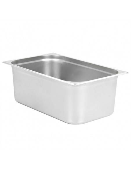 Contenitori Gastronorm 2 pz GN 1/1 200 mm in Acciaio Inox