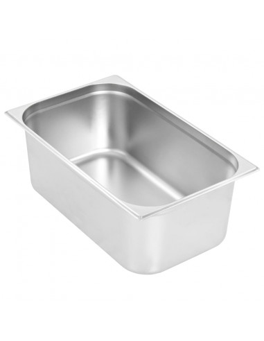 Contenitori Gastronorm 2 pz GN 1/1 200 mm in Acciaio Inox