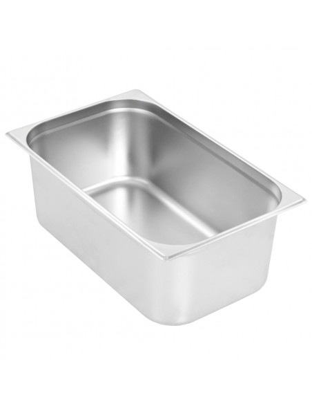 Contenitori Gastronorm 2 pz GN 1/1 200 mm in Acciaio Inox