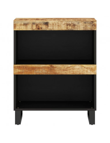 Credenza 60x33x75 cm in Legno Massello di Mango