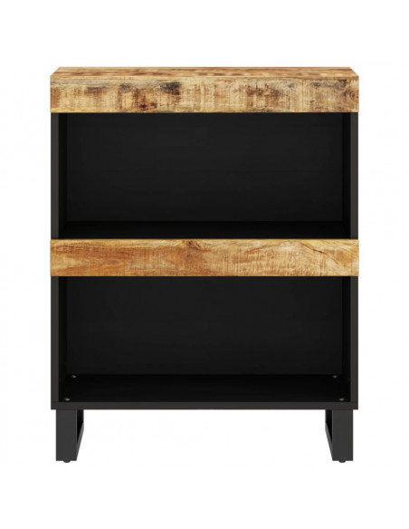 Credenza 60x33x75 cm in Legno Massello di Mango