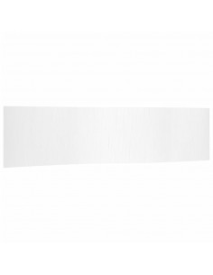 Divisorio Ambienti Bianco 165x800 cm in Bambù