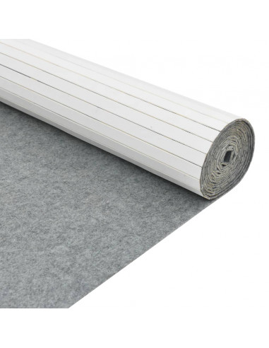 Divisorio Ambienti Bianco 165x800 cm in Bambù