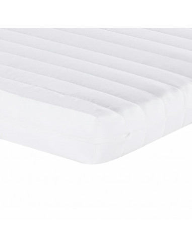 Divano Letto Estraibile con Materassi Tortora 90x200 cm Tessuto