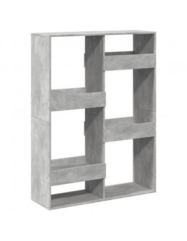 Divisorio Grigio Cemento 100x33x135 cm in Truciolato