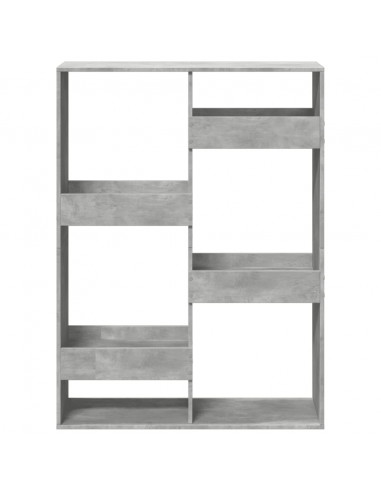 Divisorio Grigio Cemento 100x33x135 cm in Truciolato