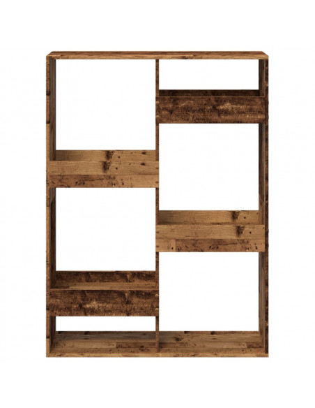 Divisorio Legno Antico 100x33x135 cm in Truciolato