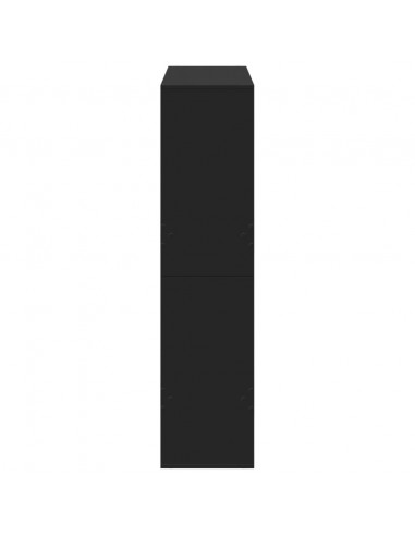 Divisorio Nero 100x33x135 cm in Truciolato