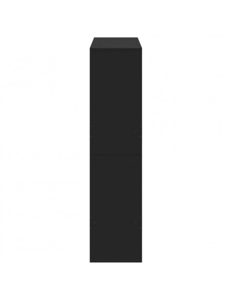 Divisorio Nero 100x33x135 cm in Truciolato