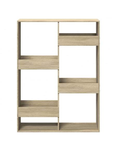 Divisorio Rovere Sonoma 100x33x135 cm in Truciolato