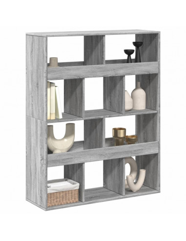 Divisorio Stanza Grigio Sonoma 100x33x125,5 cm in Truciolato