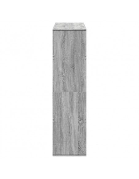 Divisorio Stanza Grigio Sonoma 100x33x125,5 cm in Truciolato