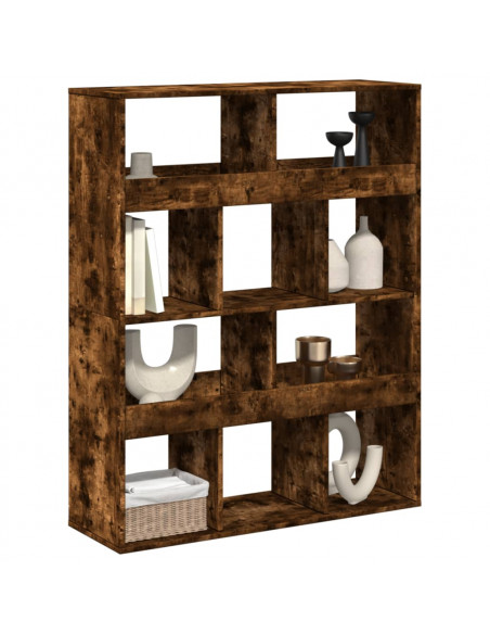 Divisorio Stanza Rovere Fumo 100x33x125,5 cm in Truciolato