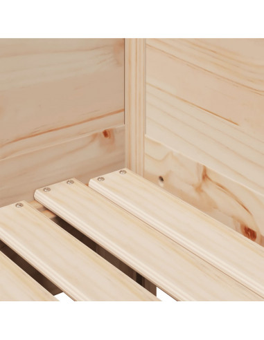 Dormeuse con Letto Estraibile e Cassetti 80x200cm Massello Pino