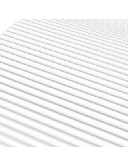 Dormeuse con Materasso Marrone 90x200 cm Legno Massello di Pino