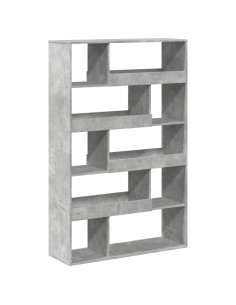 Libreria Grigio Cemento 100x33x156,5 cm in Truciolato 2