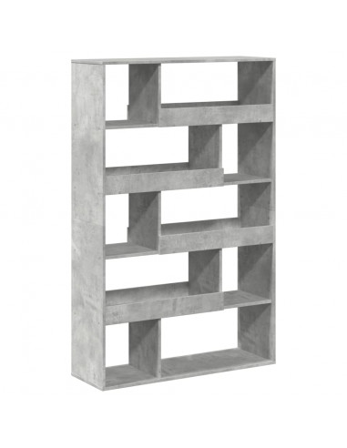 Libreria Grigio Cemento 100x33x156,5 cm in Truciolato