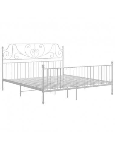 Giroletto Bianco in Metallo 180x200 cm