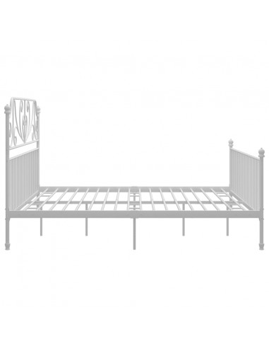 Giroletto Bianco in Metallo 180x200 cm