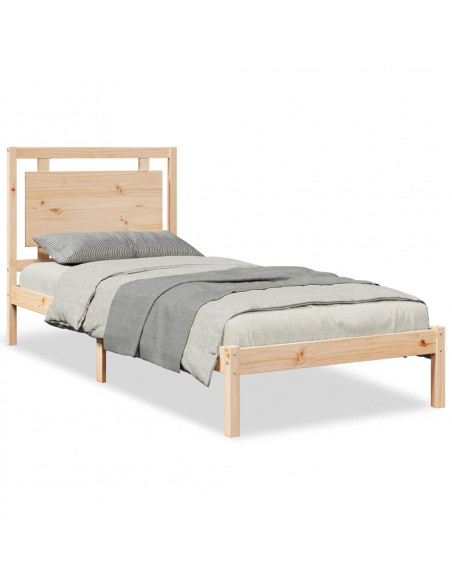 Giroletto Extra Lungo senza Materasso 100x210 cm Legno Massello