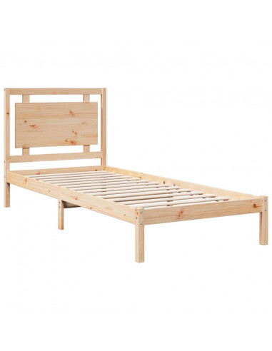 Giroletto Extra Lungo senza Materasso 100x210 cm Legno Massello
