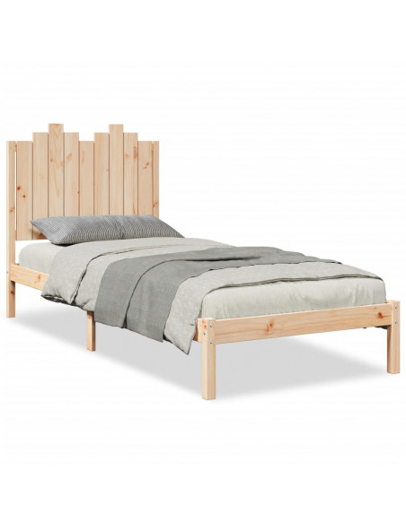 Giroletto Extra Lungo senza Materasso 100x210 cm Legno Massello