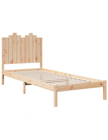 Giroletto Extra Lungo senza Materasso 100x210 cm Legno Massello