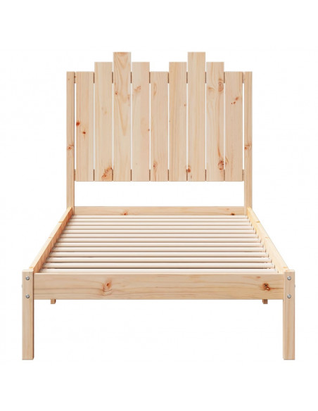 Giroletto Extra Lungo senza Materasso 100x210 cm Legno Massello