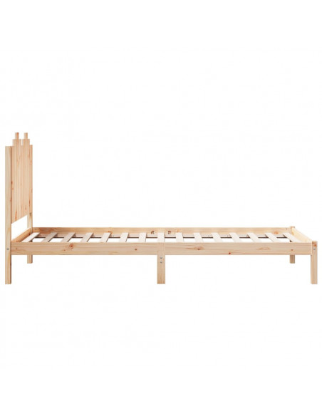 Giroletto Extra Lungo senza Materasso 100x210 cm Legno Massello