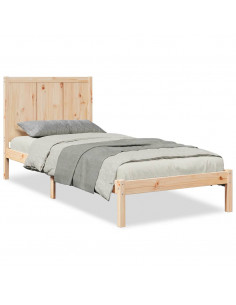 Giroletto Extra Lungo senza Materasso 100x210 cm Legno Massello 2