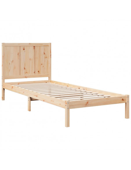 Giroletto Extra Lungo senza Materasso 100x210 cm Legno Massello