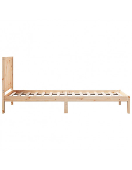 Giroletto Extra Lungo senza Materasso 100x210 cm Legno Massello