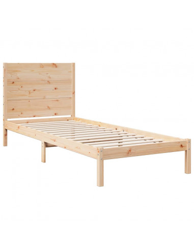 Giroletto Extra Lungo senza Materasso 100x210 cm Legno Massello