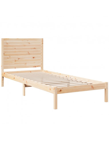 Giroletto Extra Lungo senza Materasso 100x210 cm Legno Massello