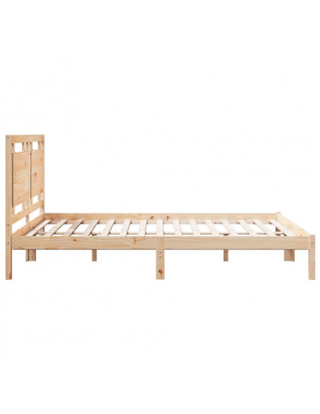 Giroletto Extra Lungo senza Materasso 140x210 cm Legno Massello