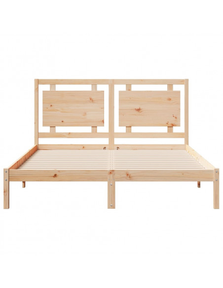 Giroletto Extra Lungo senza Materasso 140x220 cm Legno Massello