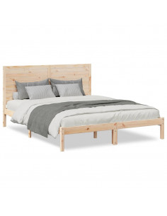 Giroletto Extra Lungo senza Materasso 160x210 cm Legno Massello 2