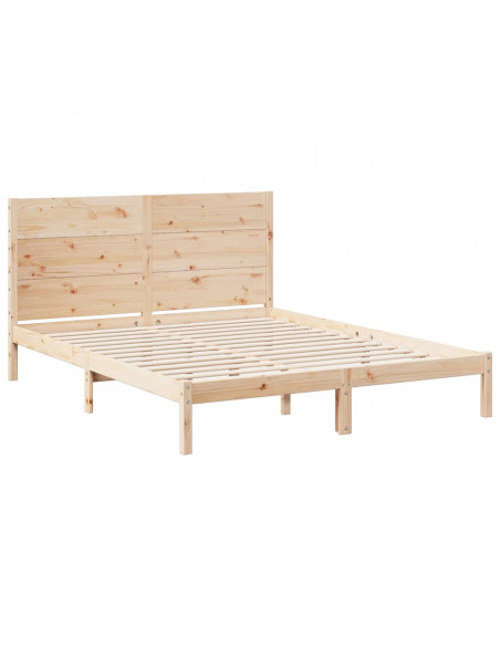 Giroletto Extra Lungo senza Materasso 160x210 cm Legno Massello