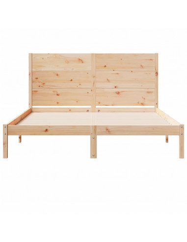 Giroletto Extra Lungo senza Materasso 160x210 cm Legno Massello