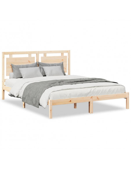Giroletto Extra Lungo senza Materasso 160x210 cm Legno Massello