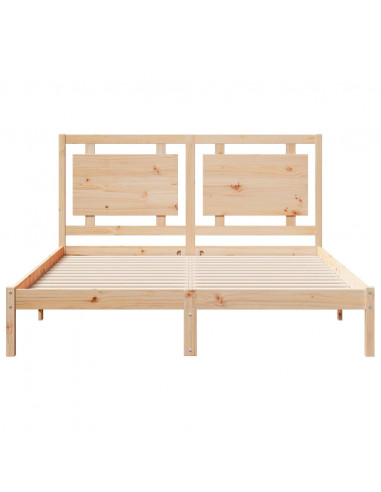 Giroletto Extra Lungo senza Materasso 160x210 cm Legno Massello